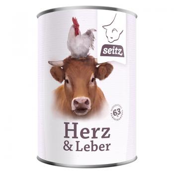 Seitz Katzenfutter HERZ & LEBER 400g